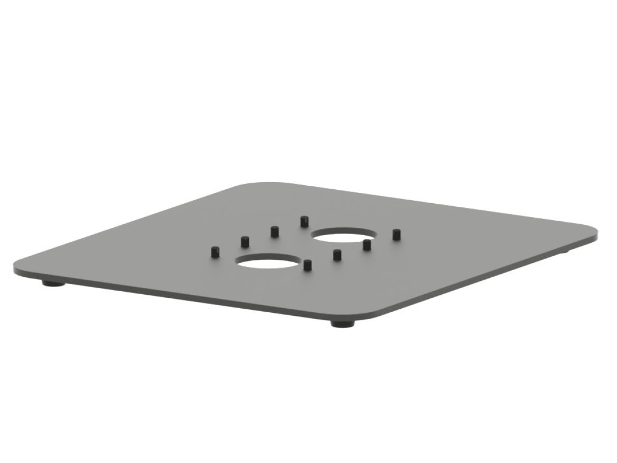 Kiosk desktop base