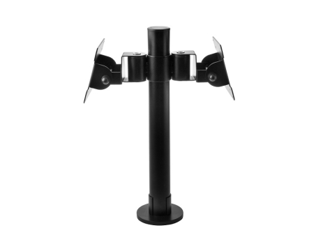 75/100 VESA back to back dual monitor countertop mount 