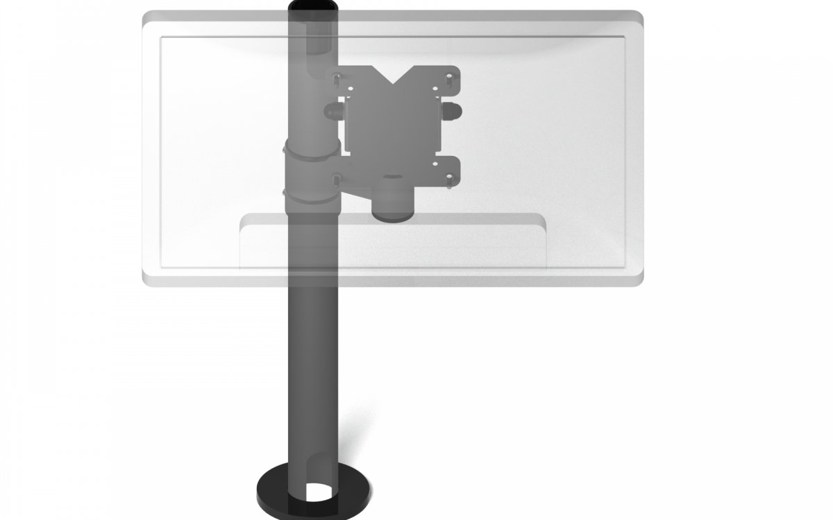 Monitor and Display Holders for offices, workshops, car rentals, pharmacies