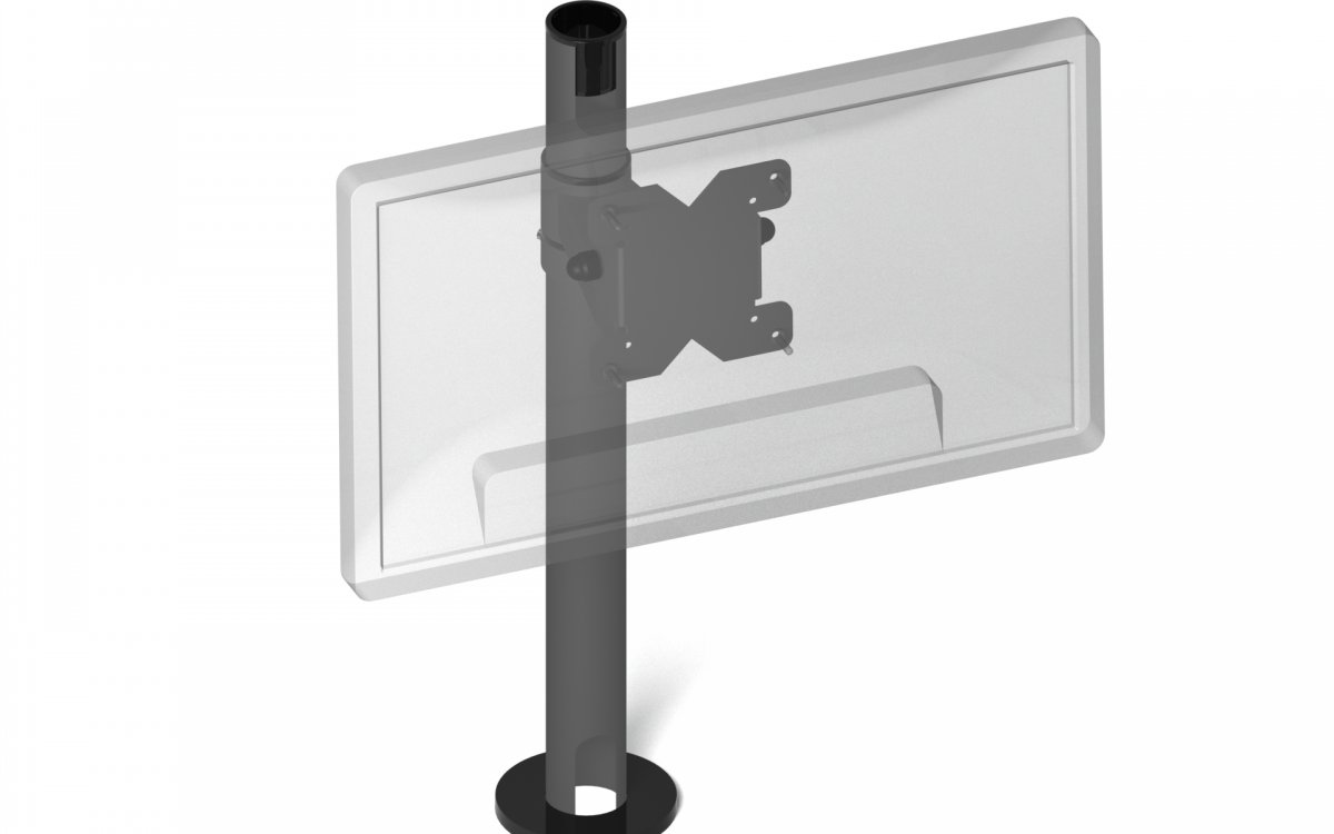Monitor and Display Holders for offices, workshops, car rentals, pharmacies