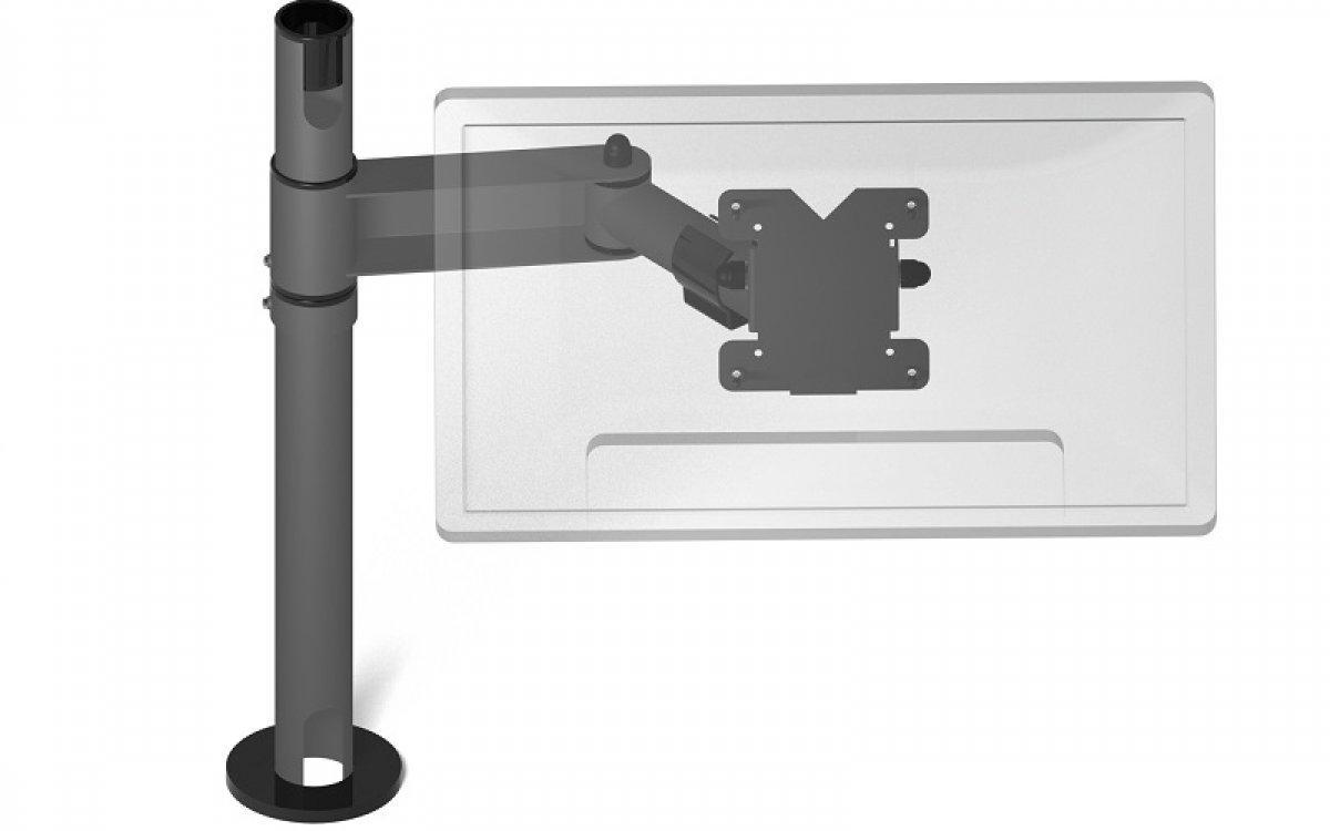 Monitor and Display Holders for offices, workshops, car rentals, pharmacies