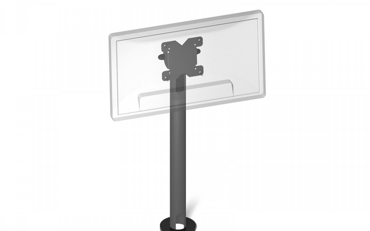 Monitor and Display Holders for offices, workshops, car rentals, pharmacies