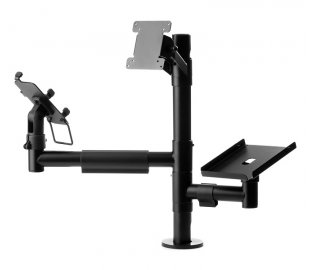 Point of sale mounting system parts. 