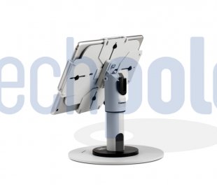 Professional tablet stand in white